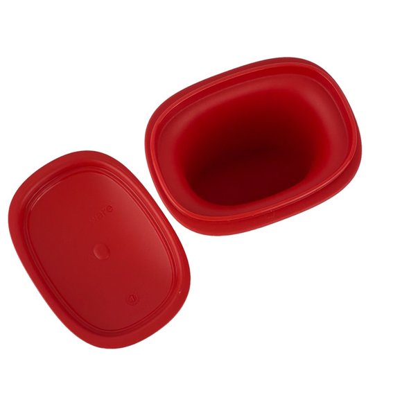 Tupperware Fushion Master Mincer Grinder Red Replacement Part Plunger & Seal - Picture 4 of 10